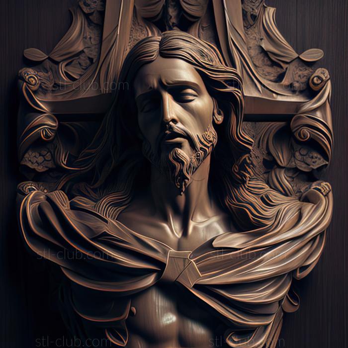 3D model st jesus (STL)